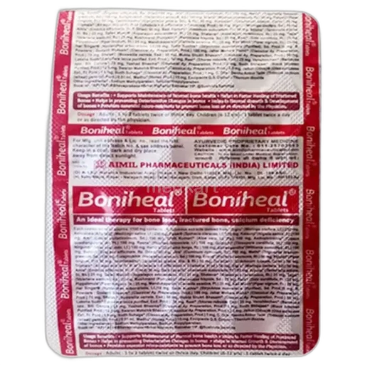 boniheal tablet 20's